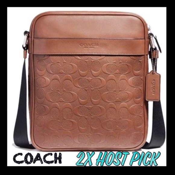 Coach Other - 🔥SALE🔥 COACH Leather Messenger Bag